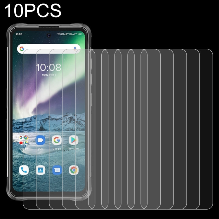 10 pellicole in vetro temperato da 0,26 mm 9H 2,5D, For Umidigi Bison GT (10 PCS)