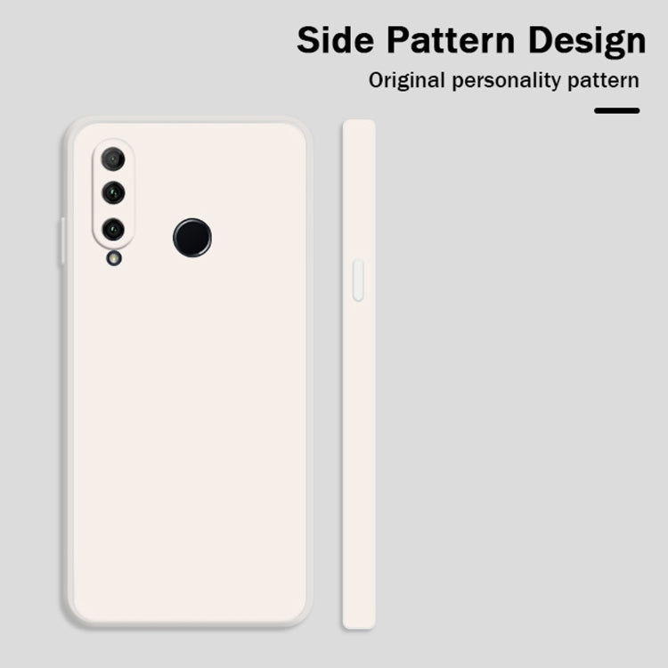 Custodia protettiva a copertura totale antigoccia in silicone liquido imitazione tinta unita, For Honor 20i, For Honor 20 Pro