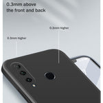 Custodia protettiva a copertura totale antigoccia in silicone liquido imitazione tinta unita, For Honor 20i, For Honor 20 Pro