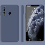 Custodia protettiva a copertura totale antigoccia in silicone liquido imitazione tinta unita, For Honor 20i, For Honor 20 Pro