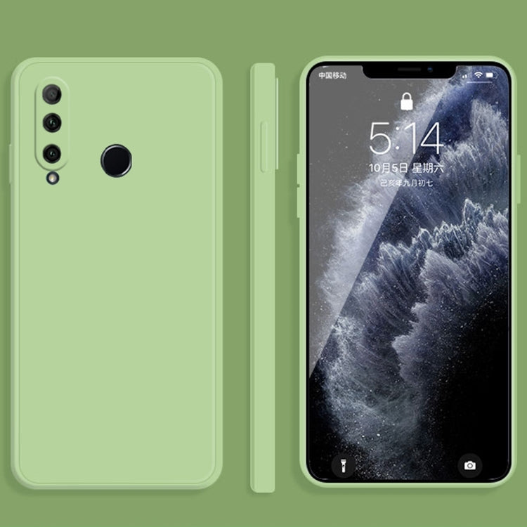 Custodia protettiva a copertura totale antigoccia in silicone liquido imitazione tinta unita, For Honor 20i, For Honor 20 Pro