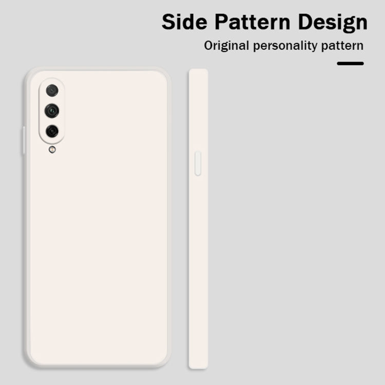Custodia protettiva a copertura totale antigoccia in silicone liquido imitazione tinta unita, For Honor 20 Lite, For Honor 30