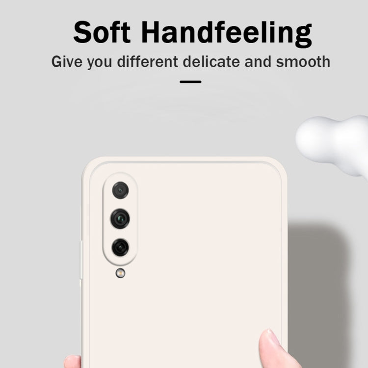 Custodia protettiva a copertura totale antigoccia in silicone liquido imitazione tinta unita, For Honor 20 Lite, For Honor 30