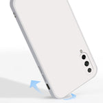 Custodia protettiva a copertura totale antigoccia in silicone liquido imitazione tinta unita, For Honor 20 Lite, For Honor 30