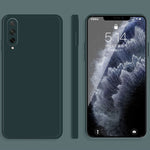 Custodia protettiva a copertura totale antigoccia in silicone liquido imitazione tinta unita, For Honor 20 Lite, For Honor 30