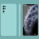 Custodia protettiva a copertura totale antigoccia in silicone liquido imitazione tinta unita, For Honor 20 Lite, For Honor 30
