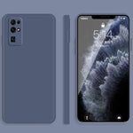 Custodia protettiva a copertura totale antigoccia in silicone liquido imitazione tinta unita, For Honor 20 Lite, For Honor 30