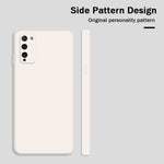 Custodia protettiva a copertura totale antigoccia in silicone liquido imitazione tinta unita, For Honor 30 Lite, For Honor 30 Pro