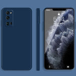 Custodia protettiva a copertura totale antigoccia in silicone liquido imitazione tinta unita, For Honor 30 Lite, For Honor 30 Pro