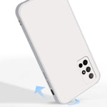 Custodia protettiva a copertura totale antigoccia in silicone liquido imitazione tinta unita, For Honor 30s, For Honor V30