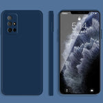 Custodia protettiva a copertura totale antigoccia in silicone liquido imitazione tinta unita, For Honor 30s, For Honor V30