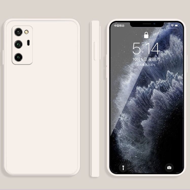 Custodia protettiva a copertura totale antigoccia in silicone liquido imitazione tinta unita, For Honor 30s, For Honor V30