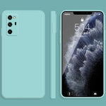 Custodia protettiva a copertura totale antigoccia in silicone liquido imitazione tinta unita, For Honor 30s, For Honor V30