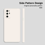 Custodia protettiva a copertura totale antigoccia in silicone liquido imitazione tinta unita, For Honor V30 Pro, For Honor V40 5G