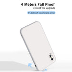 Custodia protettiva in silicone liquido per iPhone 11