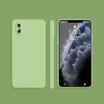 Custodia protettiva in silicone liquido per iPhone 11