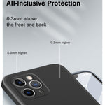 Custodia silicone liquido per iPhone 11 Pro e 11 Pro Max