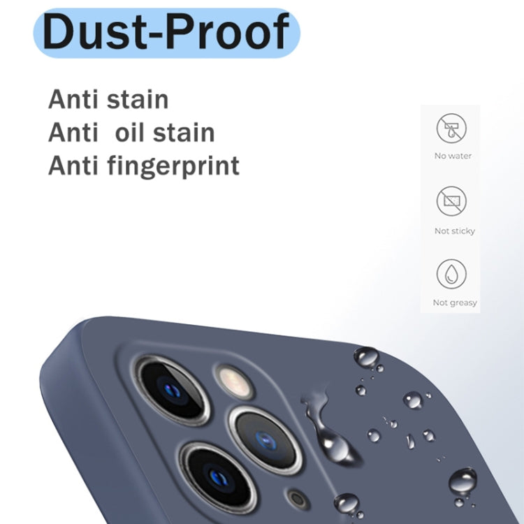 Custodia silicone liquido per iPhone 11 Pro e 11 Pro Max
