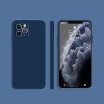 Custodia silicone liquido per iPhone 11 Pro e 11 Pro Max