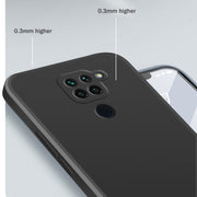 Custodia protettiva a copertura totale antigoccia in silicone liquido imitazione tinta unita, For Xiaomi Redmi 10X 4G, For Xiaomi Redmi K20 Pro