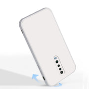 Custodia protettiva a copertura totale antigoccia in silicone liquido imitazione tinta unita, For Xiaomi Redmi K30, For Xiaomi Redmi K30 Pro