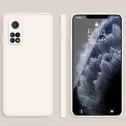 Custodia protettiva a copertura totale antigoccia in silicone liquido imitazione tinta unita, For Xiaomi Redmi K30S, For Xiaomi Redmi K30 Ultra