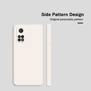 Custodia protettiva a copertura totale antigoccia in silicone liquido imitazione tinta unita, For Xiaomi Redmi K30S, For Xiaomi Redmi K30 Ultra