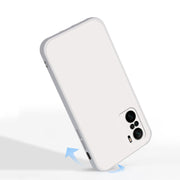Custodia protettiva a copertura totale antigoccia in silicone liquido imitazione tinta unita, For Xiaomi Redmi K40, For Xiaomi Redmi K40 Pro