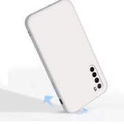 Custodia protettiva a copertura totale antigoccia in silicone liquido imitazione tinta unita, For Xiaomi Redmi Note 8, For Xiaomi Redmi Note 8 Pro