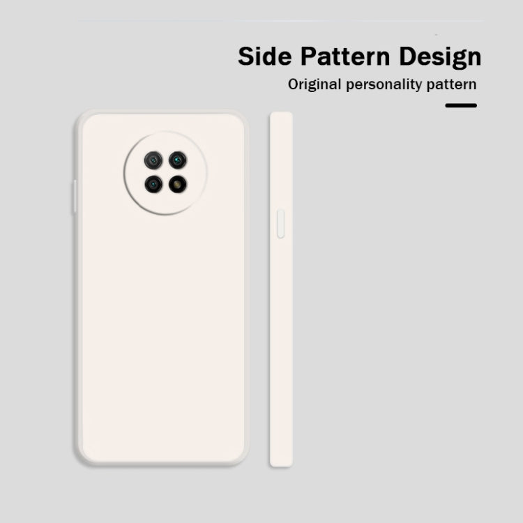 Custodia silicone liquido Xiaomi Redmi Note 9 5G copertura totale