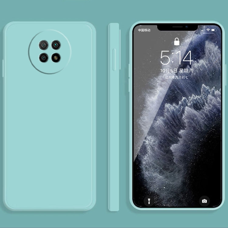Custodia silicone liquido Xiaomi Redmi Note 9 5G copertura totale