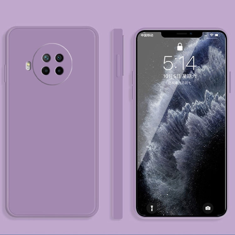 Custodia silicone liquido Xiaomi Redmi Note 9 5G copertura totale