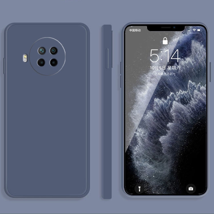 Custodia silicone liquido Xiaomi Redmi Note 9 5G copertura totale