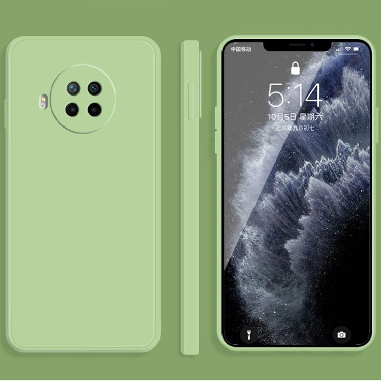 Custodia silicone liquido Xiaomi Redmi Note 9 5G copertura totale