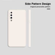 Custodia protettiva a copertura totale antigoccia in silicone liquido imitazione tinta unita, For Xiaomi Mi 9, For Xiaomi Mi 10, For Xiaomi Mi 9 / 9 SE