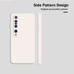 Custodia silicone liquido copertura totale per Xiaomi Mi 10 Pro 5