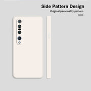 Custodia protettiva a copertura totale antigoccia in silicone liquido imitazione tinta unita, For Xiaomi Mi 10 Pro, For Xiaomi Mi 10T
