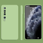 Custodia silicone liquido copertura totale per Xiaomi Mi 10 Pro 5