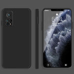 Custodia silicone liquido copertura totale per Xiaomi Mi 10 Pro 5
