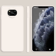 Custodia protettiva a copertura totale antigoccia in silicone liquido imitazione tinta unita, For Xiaomi Poco X3 NFC / Poco X3 Pro, For Xiaomi Redmi K20