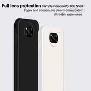 Custodia protettiva a copertura totale antigoccia in silicone liquido imitazione tinta unita, For Xiaomi Poco X3 NFC / Poco X3 Pro, For Xiaomi Redmi K20