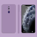 Custodia protettiva a copertura totale antigoccia in silicone liquido imitazione tinta unita, For OPPO A9 / A9X / F11, For OPPO A92s