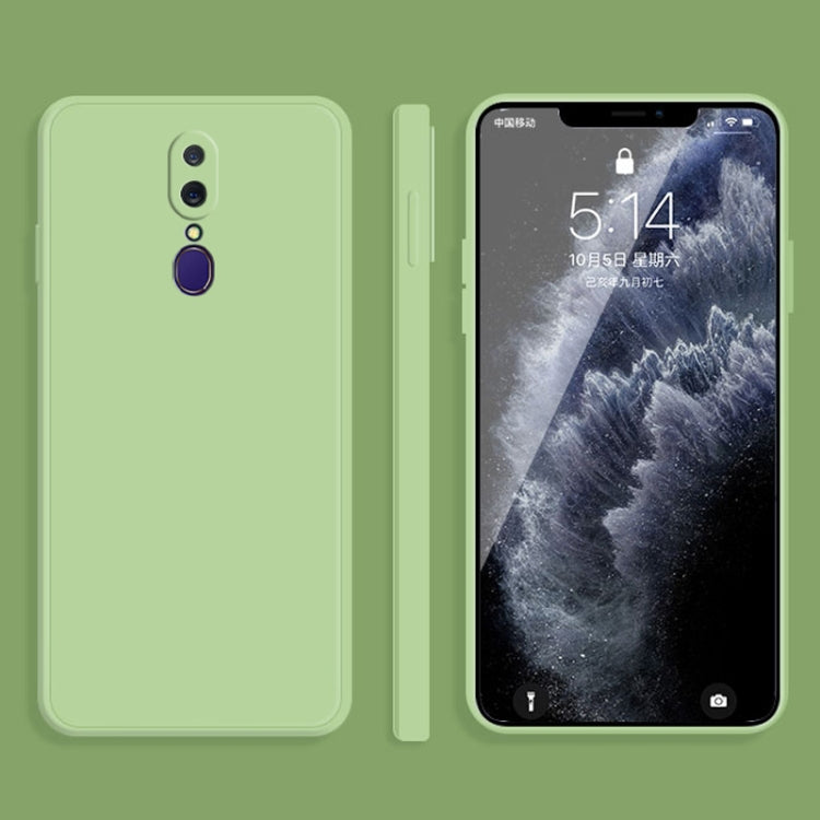 Custodia protettiva a copertura totale antigoccia in silicone liquido imitazione tinta unita, For OPPO A9 / A9X / F11, For OPPO A92s