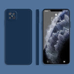 Custodia protettiva a copertura totale antigoccia in silicone liquido imitazione tinta unita, For OPPO A9 / A9X / F11, For OPPO A92s