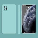 Custodia protettiva a copertura totale antigoccia in silicone liquido imitazione tinta unita, For OPPO A9 / A9X / F11, For OPPO A92s