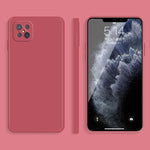 Custodia protettiva a copertura totale antigoccia in silicone liquido imitazione tinta unita, For OPPO A9 / A9X / F11, For OPPO A92s