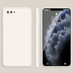 Custodia protettiva a copertura totale antigoccia in silicone liquido imitazione tinta unita, For OPPO A5 / A3s, For OPPO Find X3