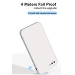 Custodia protettiva a copertura totale antigoccia in silicone liquido imitazione tinta unita, For OPPO A5 / A3s, For OPPO Find X3