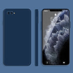 Custodia protettiva a copertura totale antigoccia in silicone liquido imitazione tinta unita, For OPPO A5 / A3s, For OPPO Find X3