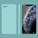 Custodia protettiva a copertura totale antigoccia in silicone liquido imitazione tinta unita, For OPPO A5 / A3s, For OPPO Find X3